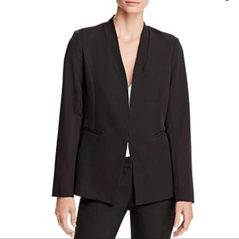 AQUA Stand Collar Blazer (XS)